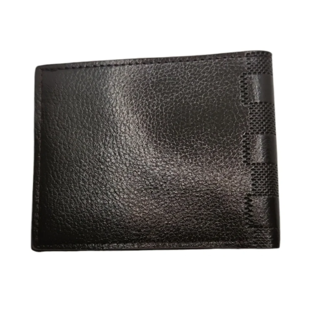 Mens Business Bifold Wallet‎ Brown